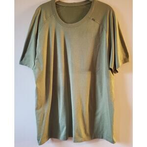 Lululemon Better Everyday Men's Short Sleeve Breathable Shirt Sage Green XL